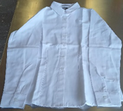 BLUSA BLANCA MANGA LARGA DAMA TALLA 50