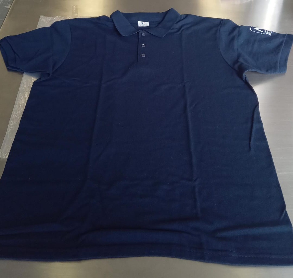 PLAYERA POLO AZUL MARINO PARA MANTENIMIENTO T M