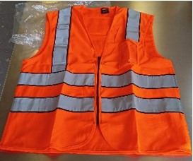 [RAMP-CHAL0070] CHALECO NARANJA REFLEJANTE TALLA XXG